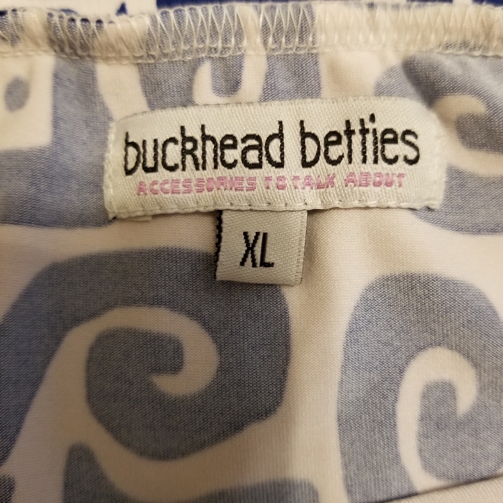 Buckhead Betties Print Stretchy A-Line Skirt View 5